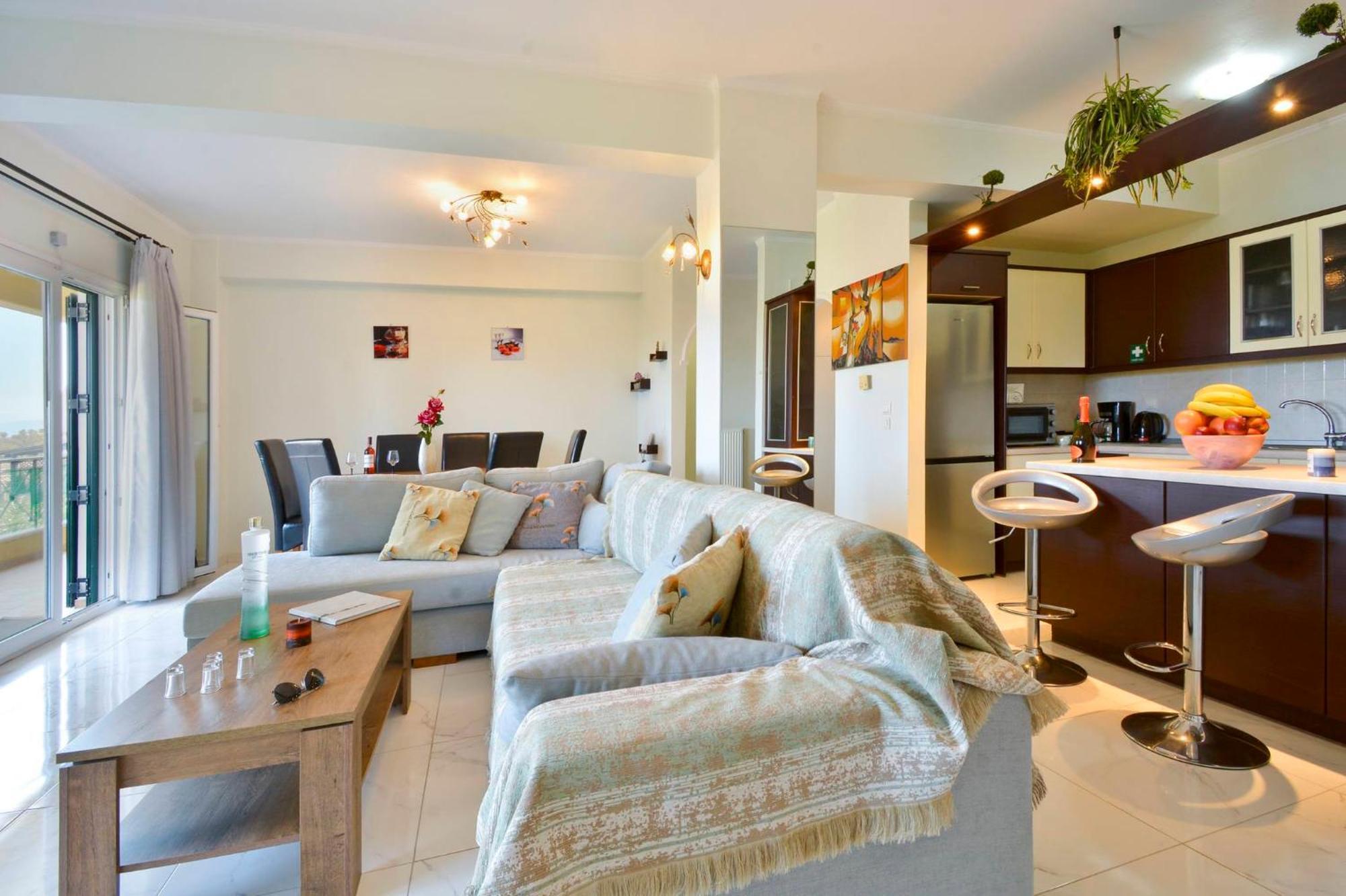 Corfu Seaty Apartment Potamós المظهر الخارجي الصورة